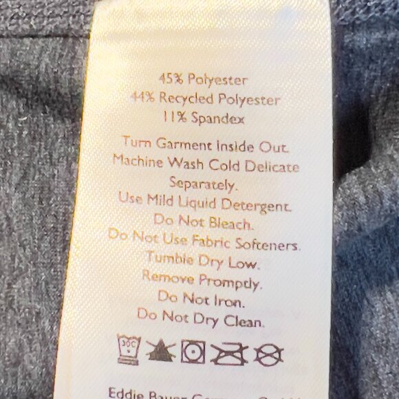 🩶Eddie Bauer Cowl Neck Sweater with Thumb Holes | Cozy & Casual size Small - Picture 8 of 11